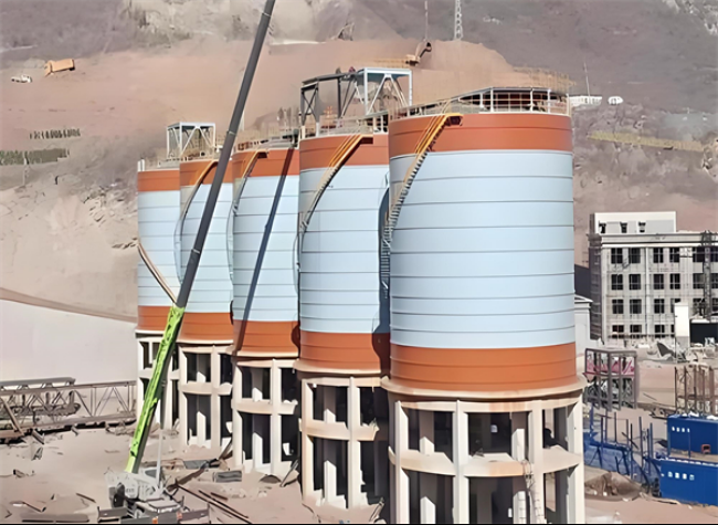 钟山高架钢板仓